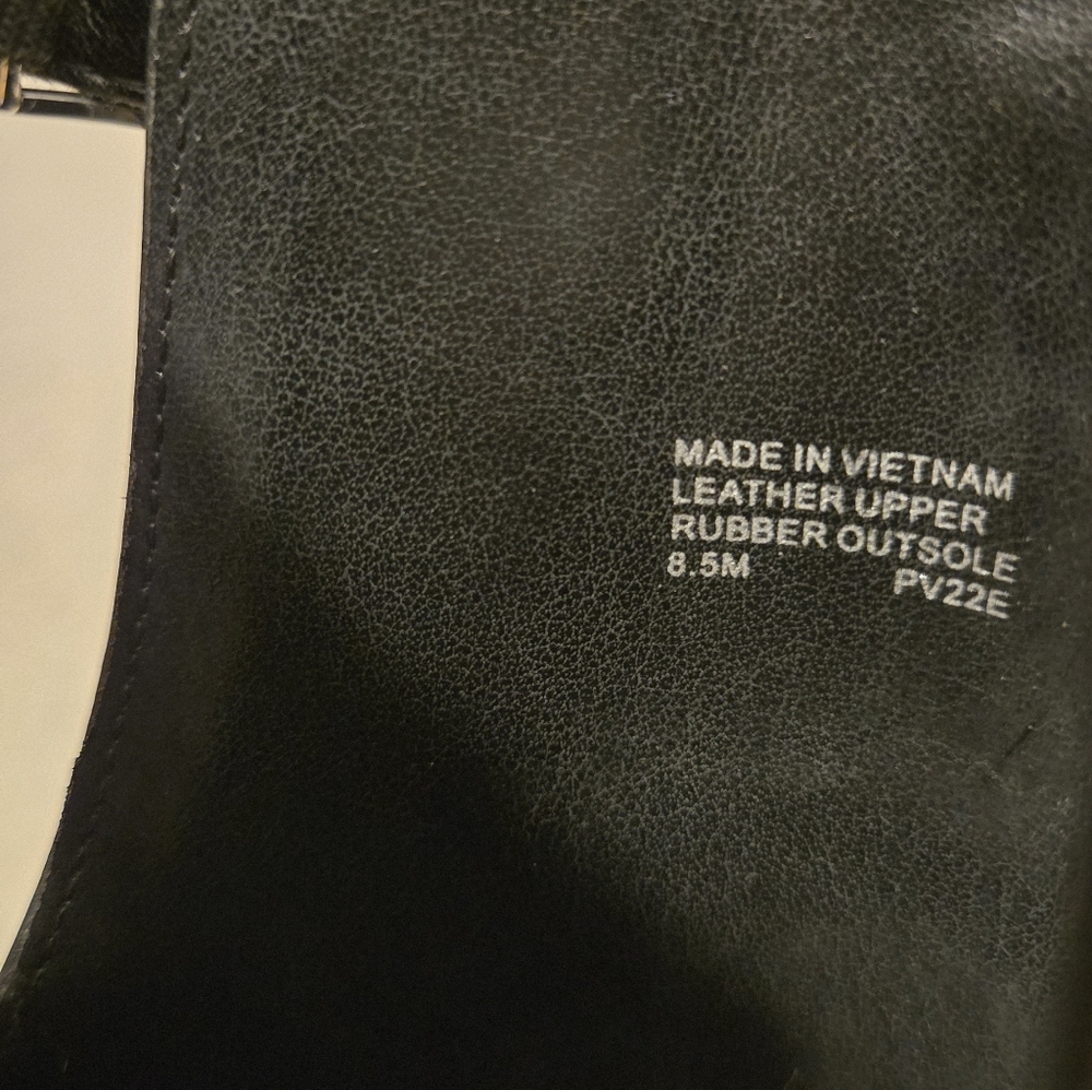 Michael Kors Black Leather Lawson Ankle Booties with Buckle - Picture 10 of 10